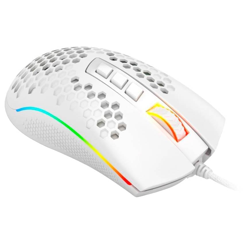 Mouse Redragon Storm Elite Rgb 16000 Dpi Blanco